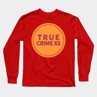 True Crime XS  Emblem Circle Long Sleeve T-Shirt